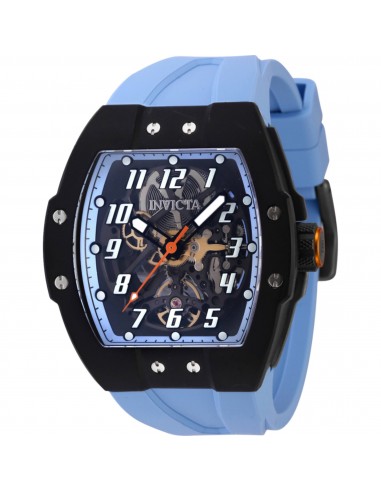 Invicta Men's Watch - JM Correa Light Blue and Transparent Dial Silicone Strap | 44407 prix