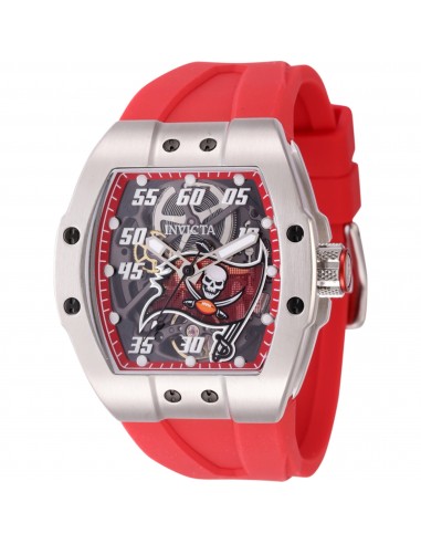 Invicta Men's Watch - NFL Tampa Bay Buccaneers Automatic Red Silicone Strap | 45072 les muscles