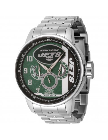 Invicta Men's Watch - NFL New York Jets Quartz Green, White and Black Dial | 45136 la colonne vertébrale