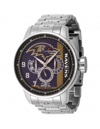 Invicta Men's Watch - NFL Baltimore Ravens Quartz Stainless Steel Bracelet | 45140 prix pour 