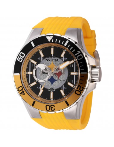 Invicta Men's Watch - NFL Pittsburgh Steelers Quartz Black and Grey Dial Strap | 45399 online