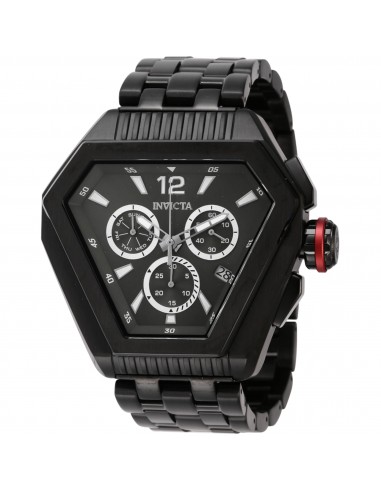 Invicta Men's Chronograph Watch - Speedway Quartz Day-Date Charcoal Dial | 46101 en ligne des produits 