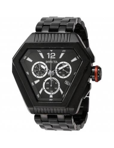 Invicta Men's Chronograph Watch - Speedway Quartz Day-Date Charcoal Dial | 46103 l'achat 