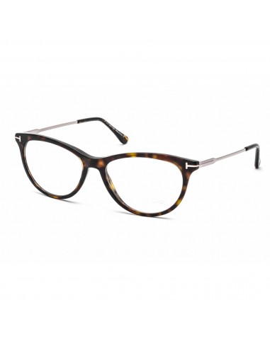 Tom Ford Women's Eyeglasses - Dark Havana Plastic Cat Eye Full Rim Frame | FT5509 052 acheter en ligne