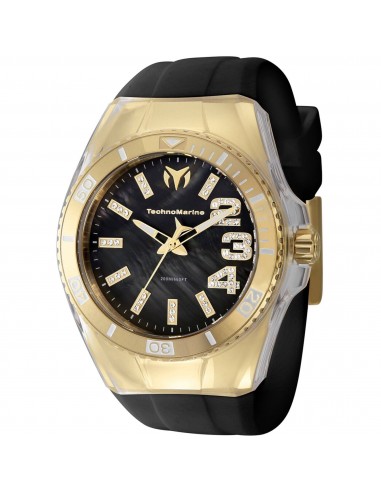 Technomarine Women's Watch - Cruise Monogram Yellow Gold Case MOP Dial | TM-121245 Les magasins à Paris