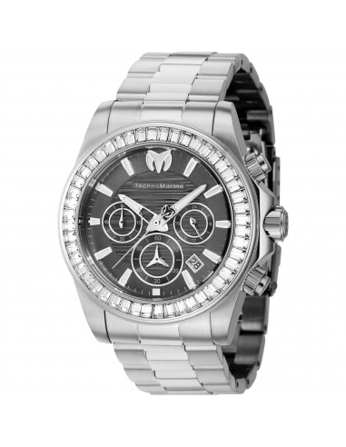 Technomarine Men's Watch - Manta Ray Chronograph Charcoal Dial Bracelet | TM-222032 ouvre sa boutique