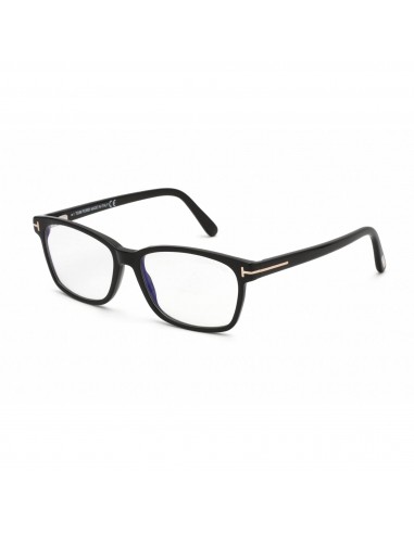 Tom Ford Women's Eyeglasses - Shiny Black Plastic Rectangular Frame | FT5713-B 001 Les magasins à Paris et en Île-de-France