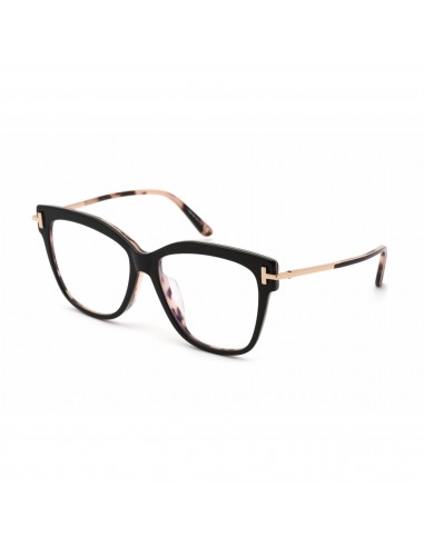 Tom Ford Unisex Eyeglasses - Black/Other Cat Eye Full Rim Frame | FT5704-F-B 005 ou a consommer sur place