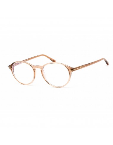 Tom Ford Women's Eyeglasses - Shiny Light Brown Plastic Round Frame | FT5753-B 045 Comment ça marche