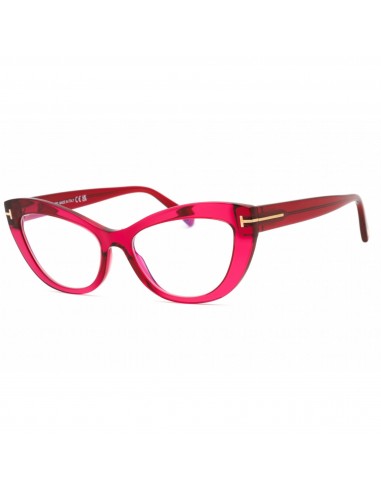 Tom Ford Women's Eyeglasses - Fuxia/Other Cat Eye Full Rim Frame | FT5765-B 077 le concept de la Pate a emporter 