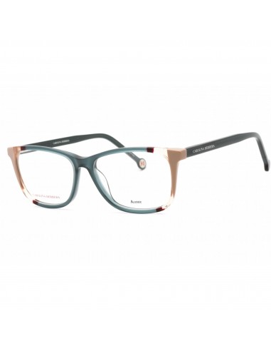 Carolina Herrera Women's Eyeglasses - Teal Brown Plastic 53mm Frame | CH 0066 0HBJ en linge