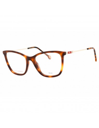 Carolina Herrera Women's Eyeglasses - Havana Plastic Cat Eye Frame | CH 0071 005L JUSQU'A -70%! 