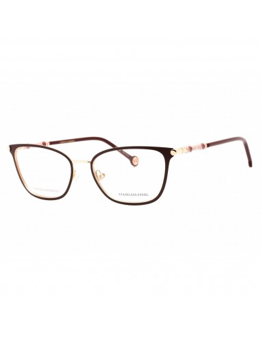 Carolina Herrera Women's Eyeglasses - Gold Burgundy Metal Cat Eye Frame | CH 0031 0NOA Comparez et commandez 