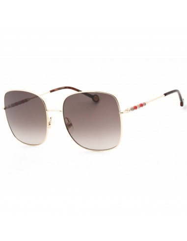 Carolina Herrera Women's Sunglasses - Gold Frame Brown Sf Lens | CH 0035/S 0J5G HA acheter en ligne