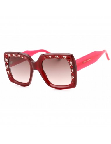 Carolina Herrera Women's Sunglasses - Burgundy Pink Plastic Frame | HER 0178/S 00T5 HA commande en ligne