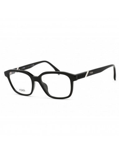 Fendi Men's Eyeglasses - Shiny Black Rectangular Shape Frame Clear Lens | FE50028I 001 en ligne