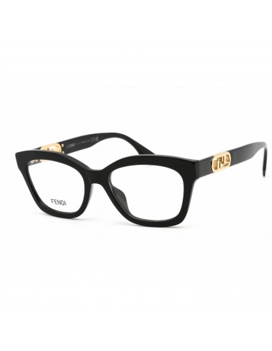 Fendi Men's Eyeglasses - Shiny Black Plastic Cat Eye Full Rim Frame | FE50039I 001 acheter en ligne