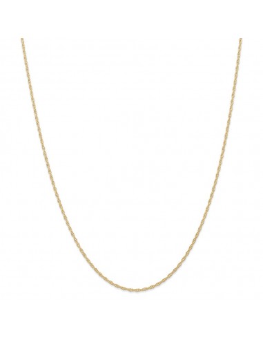 14K 1.35mm Carded Cable Rope Chain | 10RY s'inspire de l'anatomie humaine