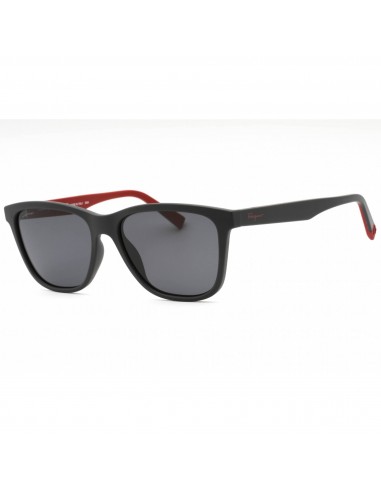 Salvatore Ferragamo Men's Sunglasses - Grey Matte Plastic Square Frame | SF998S 038 prix pour 