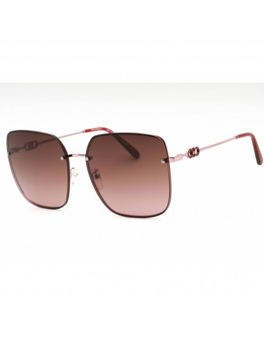 Salvatore Ferragamo Women's Sunglasses - Shiny Pink Oversized Frame | SF280SA 664 Vous souhaitez 