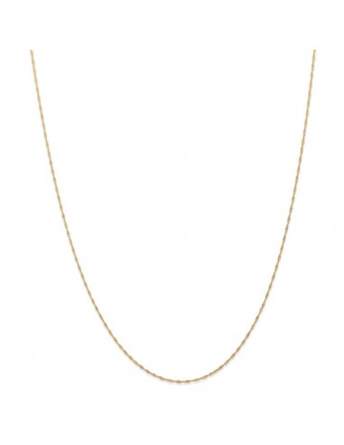 14k 1mm Singapore Chain (CARDED) | 10SY vente chaude votre 