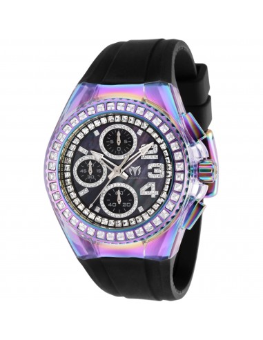 Technomarine Women's Crystal Watch - Cruise Glitz Iridescent Case Strap | TM-121065 en linge