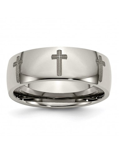 Titanium 8mm Polished Band | TB2D meilleur choix