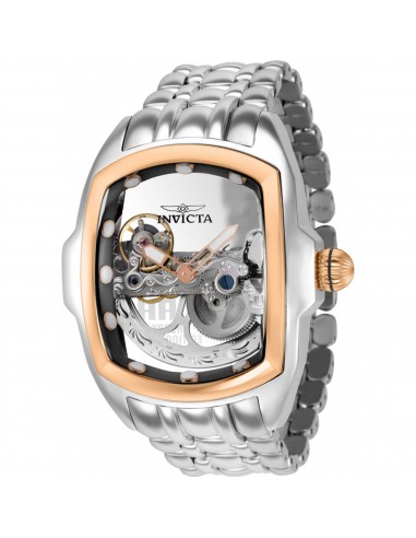 Invicta Men's Watch - Lupah Automatic Silver Tone Ghost Bridge Dial Bracelet | 36416 Livraison rapide