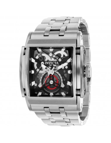 Invicta Men's Watch - Speedway Quartz Skeleton Dial Stainless Steel Case | 41645 plus qu'un jeu 