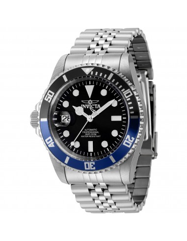 Invicta Men's Left Handed Watch - Pro Diver Blue and Black Bezel Bracelet | 43982 de la marque