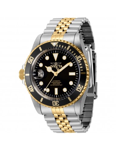 Invicta Men's Left Handed Watch - Pro Diver Two Tone Silver, Yellow Bracelet | 43986 50% de réduction en Octobre 2024