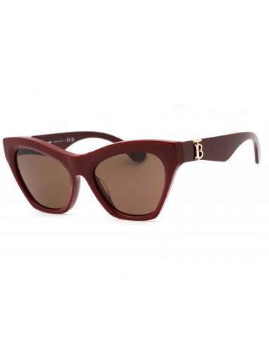 Burberry Women's Sunglasses - Bordeaux Plastic Cat Eye Full Rim | 0BE4420U 411973 Les magasins à Paris et en Île-de-France