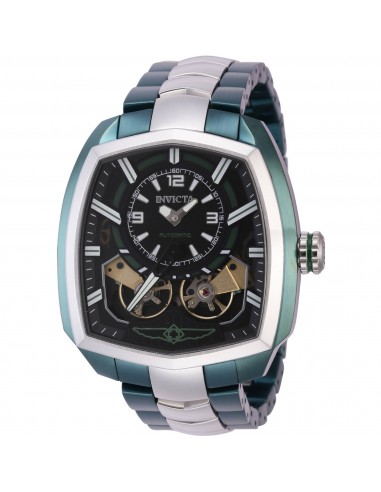 Invicta Men's Watch - Akula Automatic Two Tone Silver Tone and Green Bracelet | 44001 Profitez des Offres !